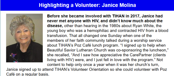 TIHAN honors Janice Molina