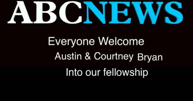Welcome new members to our fellowship image