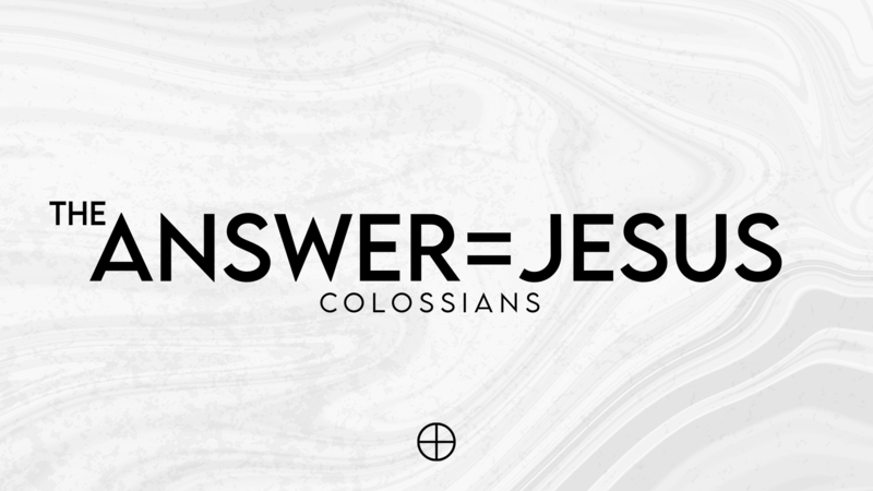 "The Answer = Jesus"