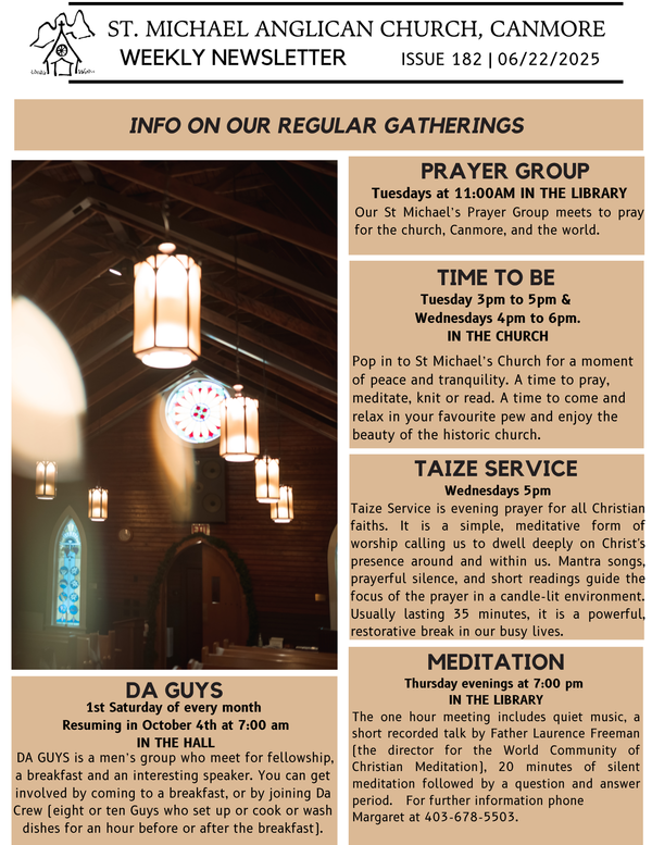 Weekly Events