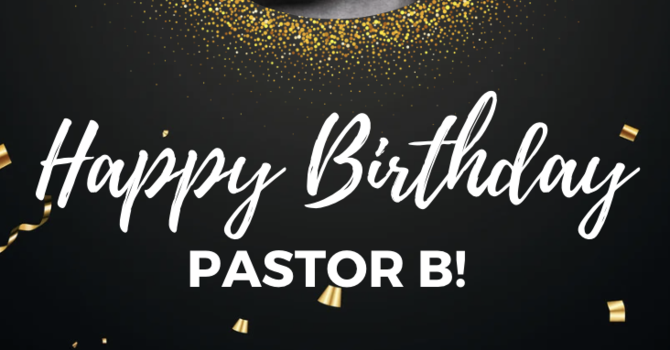 Pastor Buster Tyson Birthday