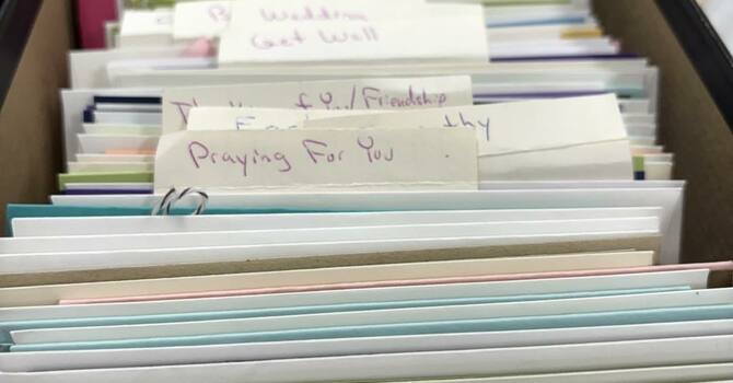 Card Decorating For the Nursing Home