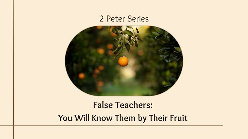 False Teachers