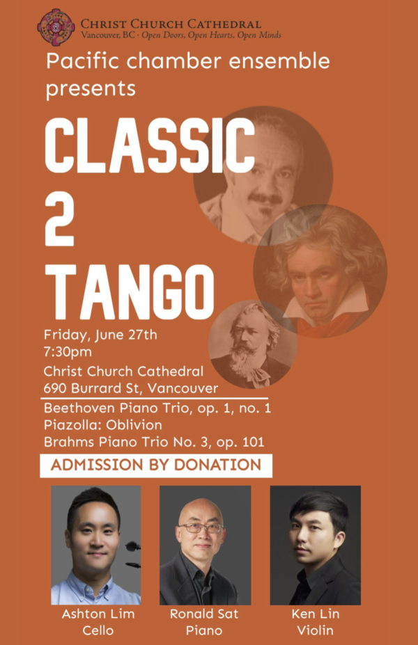 Pacific Chamber Ensemble presents: