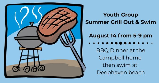 Student Ministry Summer Grill Out & Swim