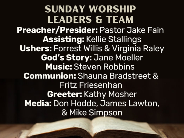 Leading us in Worship