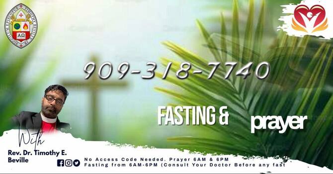 Prayer and Fasting