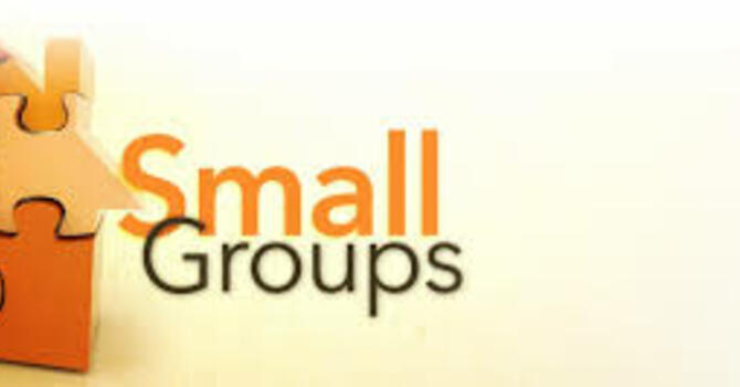 Wednesday Night Small Groups