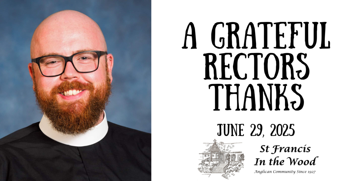 A Word from The Rector: 
