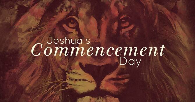 Joshua's Commencement Day