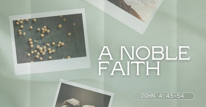 A Noble Faith