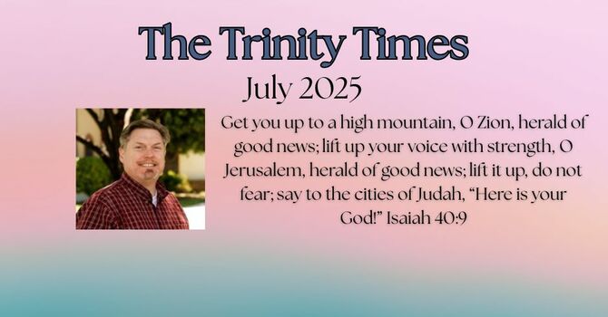 July 2025 Newsletter image