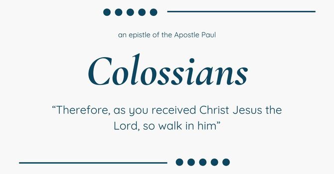 Where is God at Work? Colossians 4:7-18