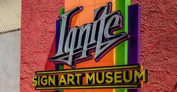 Ignite Sign Art Museum visit