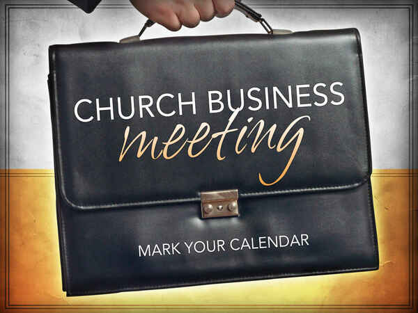 Special Congregation Meeting