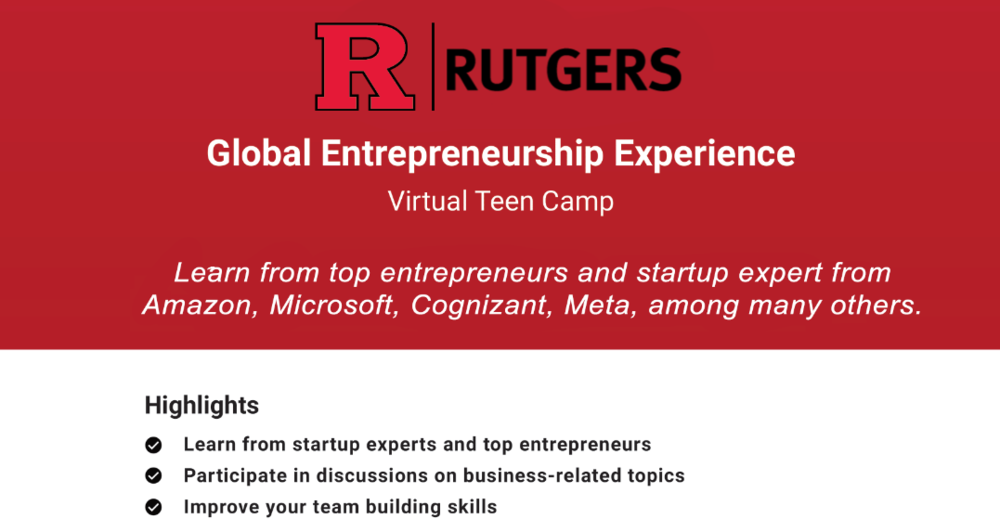 RUTGERS Global Entrepreneurship Experience