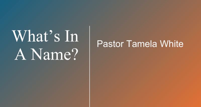 What's In A Name?