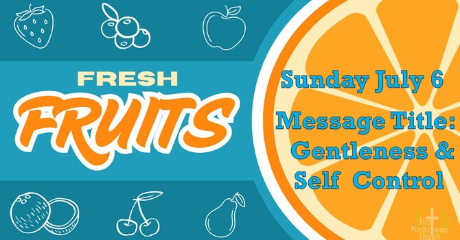 Sunday July 6 Message