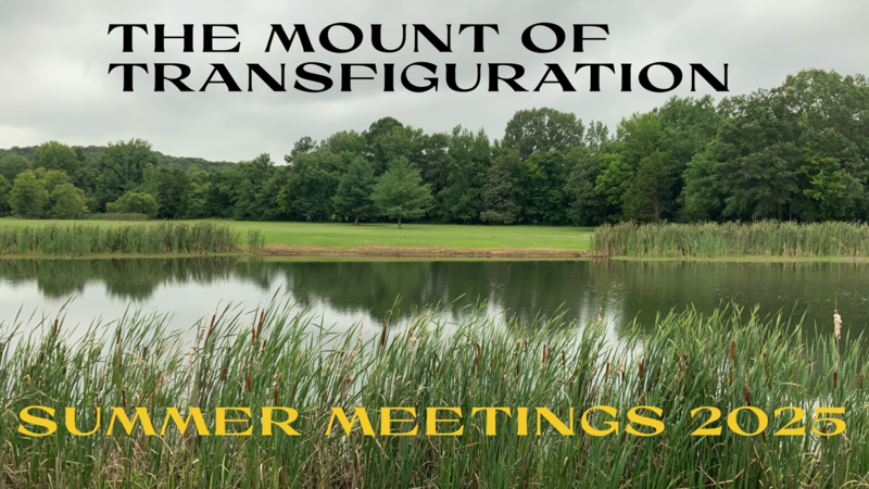 The Mount of Transfiguration