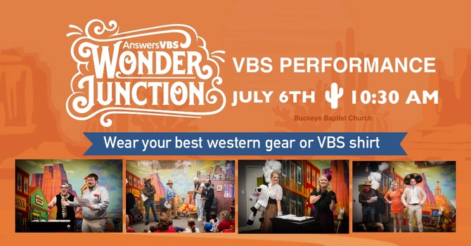 Wonder Junction VBS Program 2025