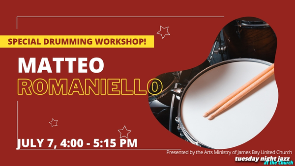 Special Drumming Workshop - Matteo Romaniello