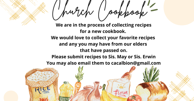 CHURCH COOKBOOK image