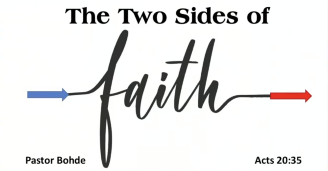 "The Two Sides of Faith"