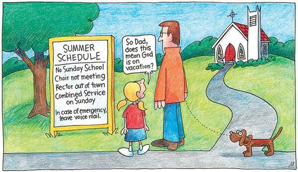 Children's ministry over the summer