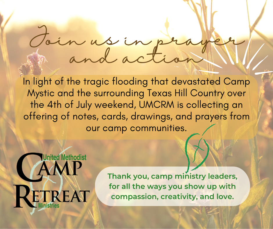 Join us in prayer and action United Methodist Camp & Retreat