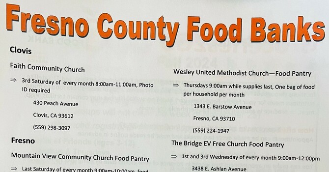 Local Food Bank Locations