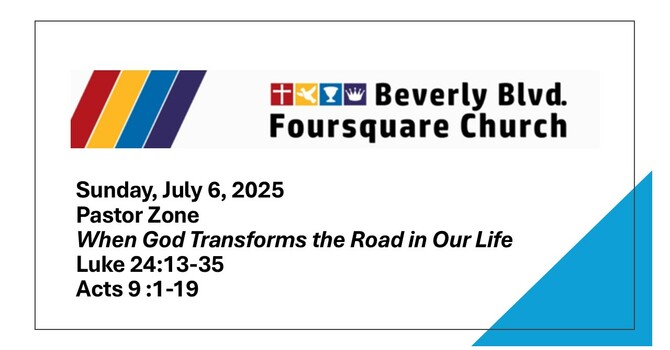 When God Transforms the Road in Our Life