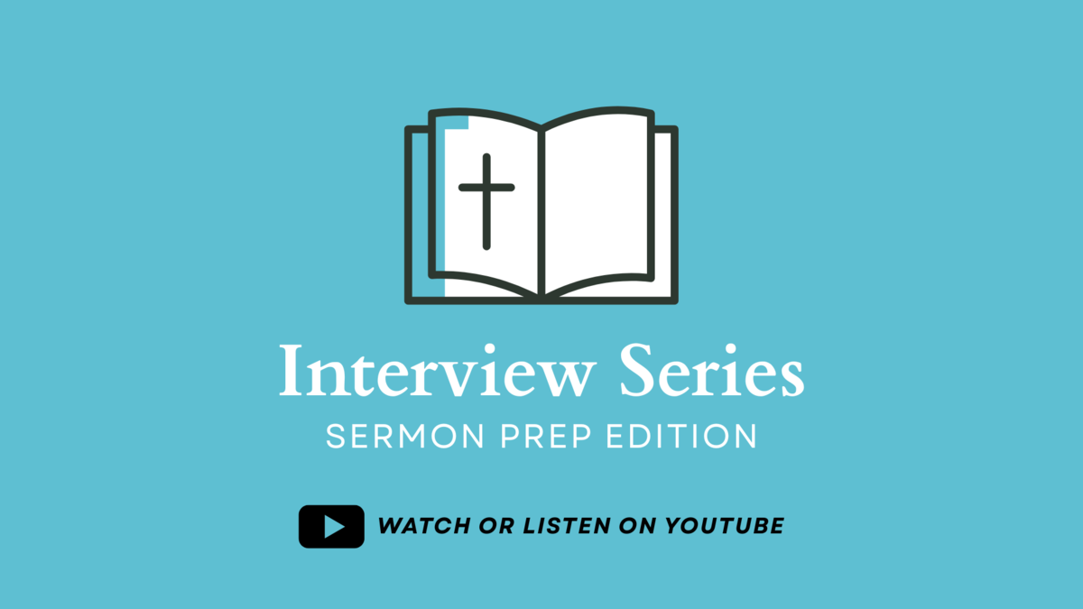 The Story Behind Sermon Prep