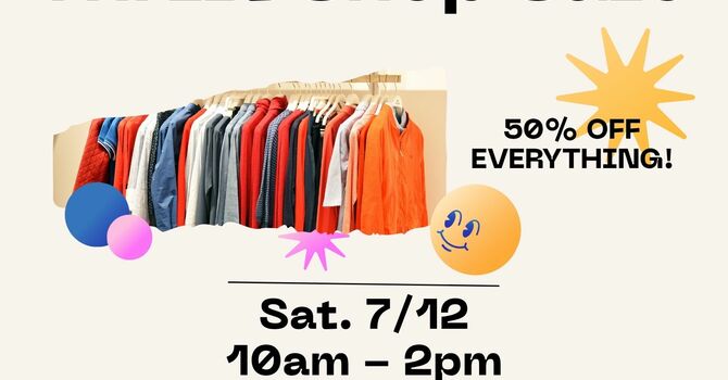 Thrift Shop Blow-out Sale