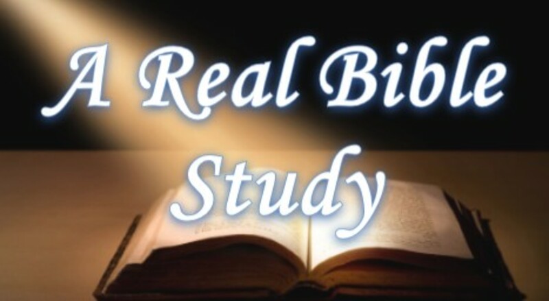 A Real Bible Study
