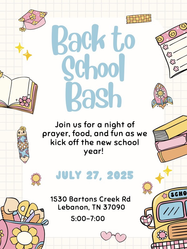 BACK TO SCHOOL BASH