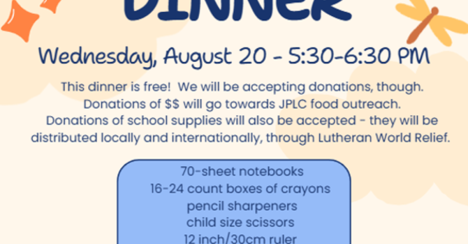 Neighborhood Meal @ JPLC