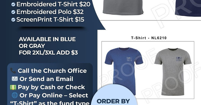 Show Your Church Spirit - Buy a T-Shirt image