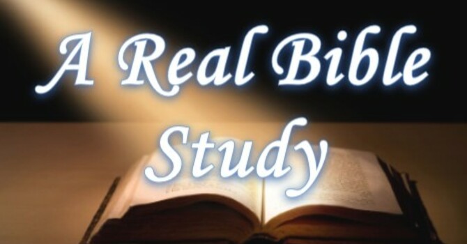 A Real Bible Study