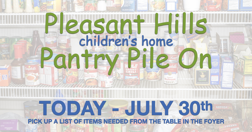 PHCH Pantry Pile-On