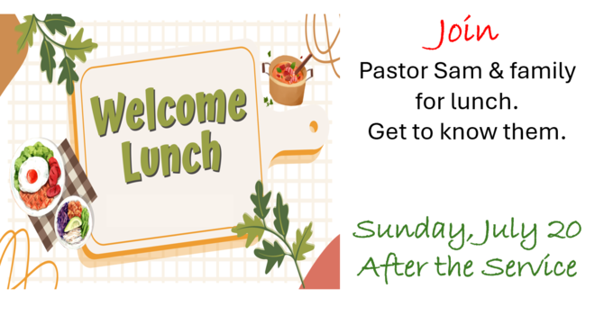 Welcome Lunch