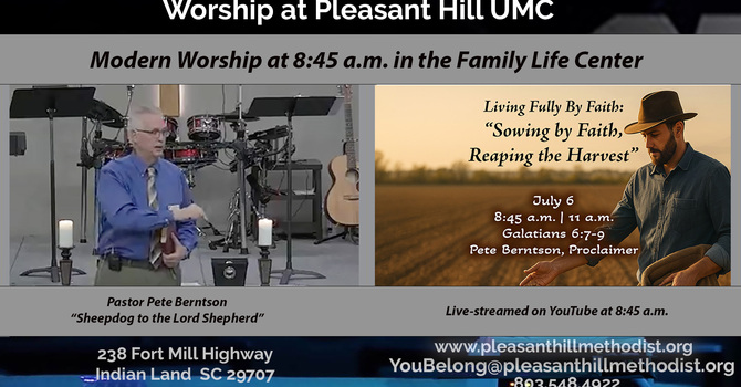 Sowing Faithfully, Reaping the Harvest