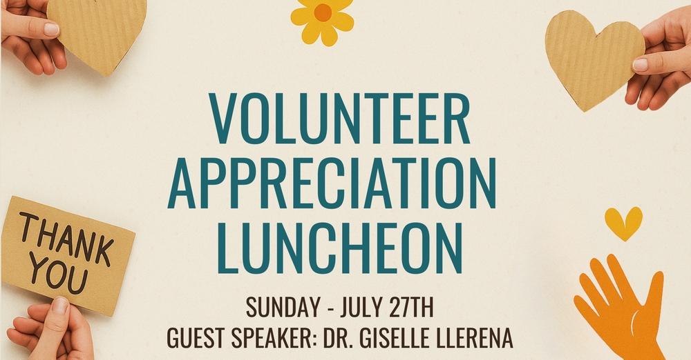 Volunteer Appreciation Luncheon