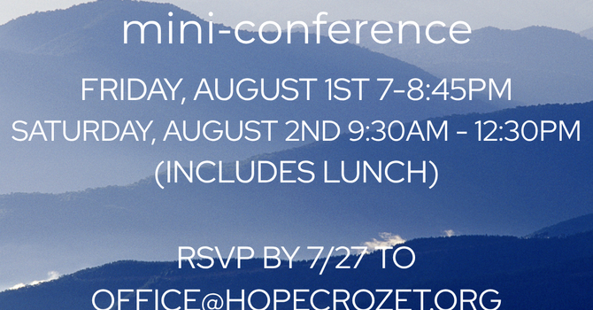 Gospel Identity Mini-Conference