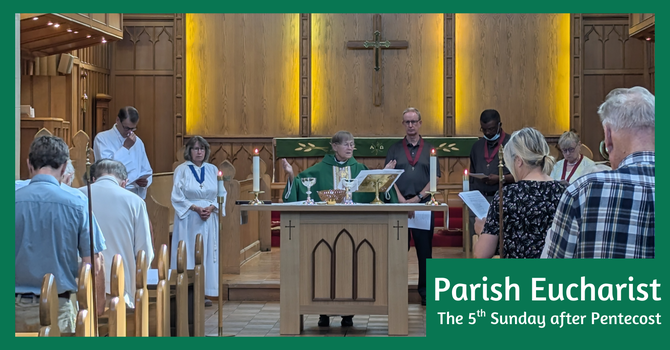 Parish Eucharist - July 13, 2025 image