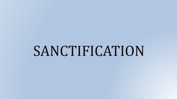 Sanctification