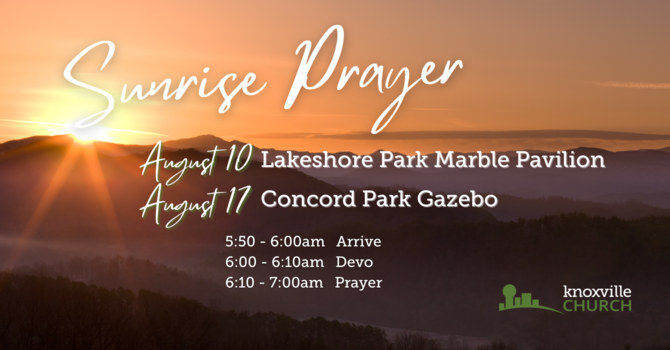 Sunrise Prayer