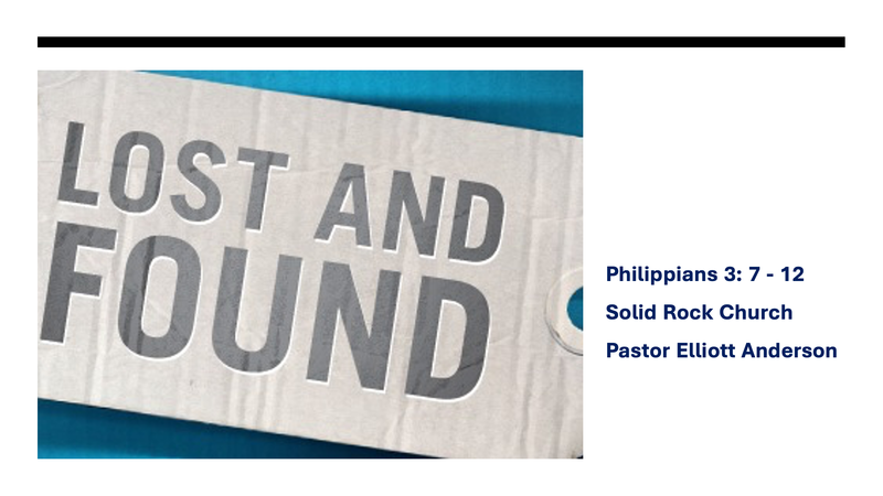 Lost and Found