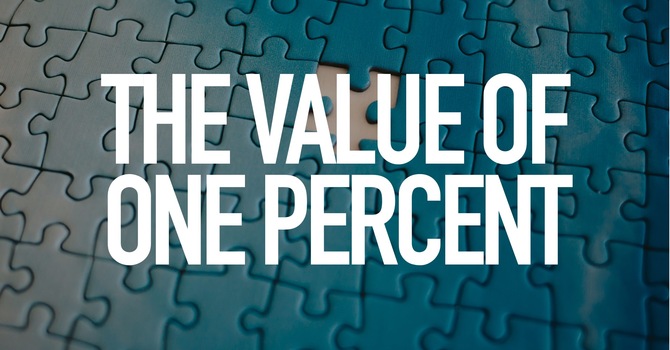 The Value Of One Percent
