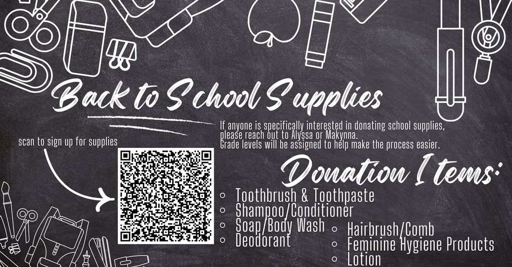 Back to School Supplies Giveaway