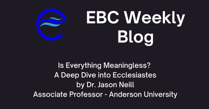Is Everything Meaningless? A Deep Dive into Ecclesiastes image